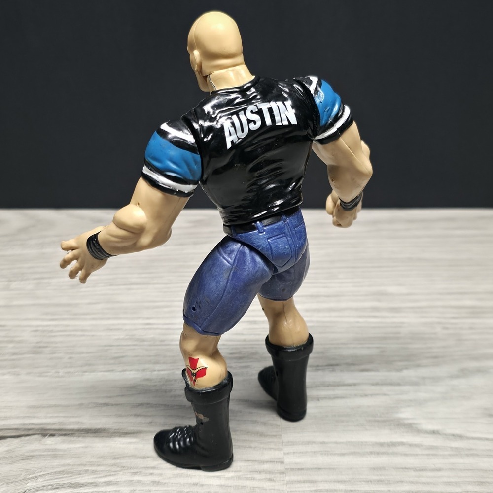 Vintage 1998 WWF Stone Cold Steve Austin‎ - Jakks Pacific 6" Wrestling Action... - Picture 5 of 10
